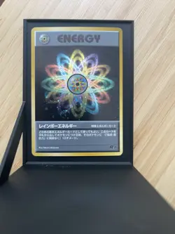 Pokemon Rainbow Energy Japanese Rocket Gang Holo Rare Trainer NM - Image 2