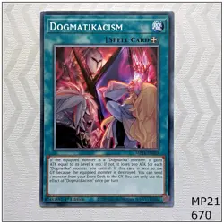 Dogmatikacism - MP21-EN203 - Common 1st Edition Yugioh - Image 1
