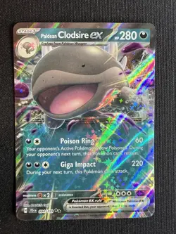 Pokemon TCG Paldean Clodsire EX Journey Together Card 94/159 Near Mint Condition - Image 1