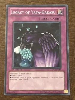 Legacy of Yata-Garasu SDDL-EN033 Structure Deck: Dragunity Legion 1st Common LP - Image 1