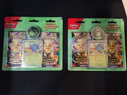 2 Pokemon TCG: Mega Evolution Ascended Heroes Collection (Erika) 2-Pack Blisters - Image 1