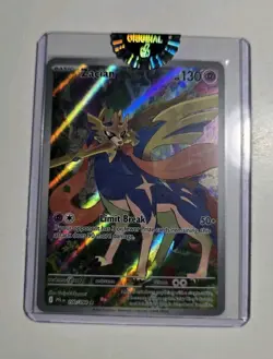 Pokemon Zacian 100/094 Me02: Phantasmal Flames Holo - Image 4