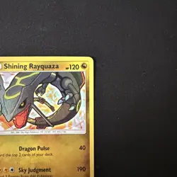 Shining Rayquaza Holo 56/73 Pokemon Card TCG SM Shining Legends Near Mint - Image 4