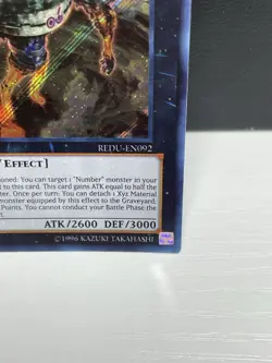 REDU-EN092 Number 6: Chronomaly Atlandis Secret Rare Unlimited Edition NM/VLP - Image 4