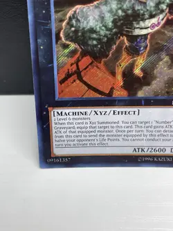 REDU-EN092 Number 6: Chronomaly Atlandis Secret Rare Unlimited Edition NM/VLP - Image 5