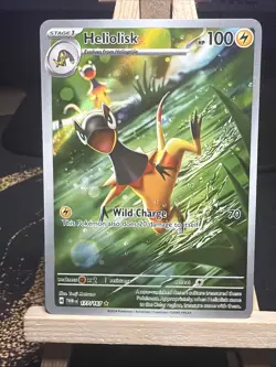 Heliolisk 177/167 Illustration Rare Twilight Masquerade Pokemon Holo Near Mint - Image 1