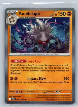 Pokemon TCG Pokemon Annihilape Rare Holo 092/182 - Image 1