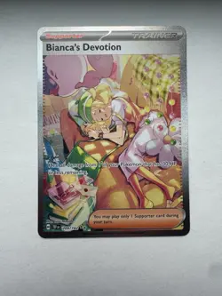 Pokemon TCG Bianca's Devotion 209/162 SV05 Temporal Forces Special Illustration - Image 1