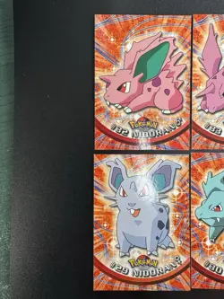 Topps Pokemon Nidoran Line Lot 6 #29-34 Holo Nidoking - Image 2