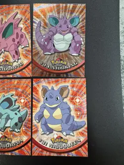 Topps Pokemon Nidoran Line Lot 6 #29-34 Holo Nidoking - Image 5