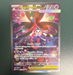 Mega Floette EX Pokemon TCG Chaos Rising Holo Full Art Secret Rare 117/086 - Image 1