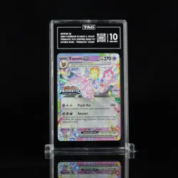 Pokemon Espeon ex Prismatic Evolutions Stamp 034/131 - TAG 10 - GEM MINT - Image 1