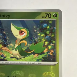 Snivy (Master Ball Pattern) 001/086 | Pokemon Sv: Black Bolt | Reverse Holo NM - Image 3