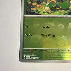 Snivy (Master Ball Pattern) 001/086 | Pokemon Sv: Black Bolt | Reverse Holo NM - Image 5