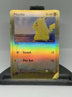 Pokemon pikachu 72/100 sandstorm reverse holo - Image 1