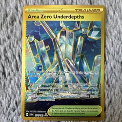 NM-Mint Area Zero Underdepths - 174/142 - Hyper Rare Pokemon Stellar Crown - Image 1
