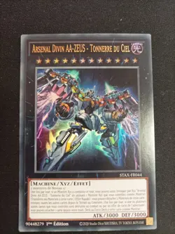 Carte Yu-gi-oh Arsenal Divin Aa-zeus Tonnerre Du Ciel Stax-fr044 - Image 1