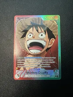Monkey D. Luffy Alt Leader ENGLISH OP13-001 Carrying On His Will One piece TCG - Image 1