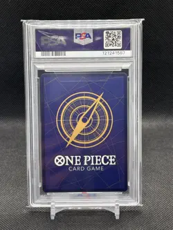 2025 ONE PIECE JAPANESE OP11-A FIST OF DIVINE SPEED #057 SHIRAHOSHI PSA 9 - Image 2