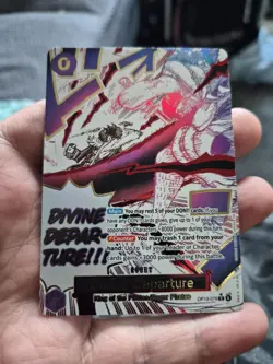 One Piece Card Game - Divine Departure - (Alt Art / Manga) - OP13-076 - English - Image 3