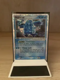 Regice ex 97/101 Hidden Legends Holo LP Vintage 2004 - Image 1
