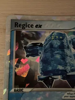 Regice ex 97/101 Hidden Legends Holo LP Vintage 2004 - Image 3