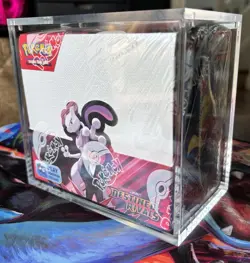 Pokemon Destined Rivals Booster Box + Acrylic Case *Tear See Pics New& Sealed ✅ - Image 2