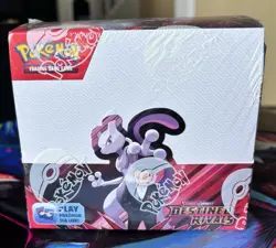 Pokemon Destined Rivals Booster Box + Acrylic Case *Tear See Pics New& Sealed ✅ - Image 3