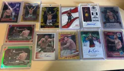 Panini UFC Trading Card Lot (67 cards) Prizm/Chronicles/Select Autos PSA - Image 2