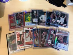 Panini UFC Trading Card Lot (67 cards) Prizm/Chronicles/Select Autos PSA - Image 4
