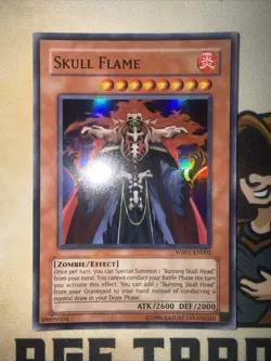 Skull Flame WB01-EN002 Super Rare​ Yugioh NM - Image 2