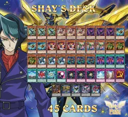Yugioh Arc-V! Complete Shay Obsidian Deck! Raidraptor Falcon + U **HOT** + Bonus - Image 1