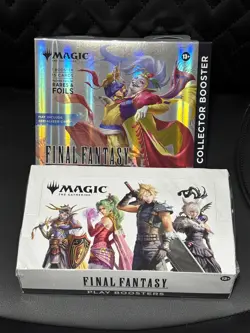 Magic the Gathering Final Fantasy Play Booster Box & Omega Factory Sealed - Image 1