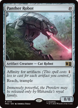 Panther Robot - 113 - MSC - Near Mint - MTG - Image 1