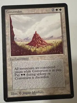 Magic the Gathering MTG Beta Conversion NM (Beta Bob) - Image 1