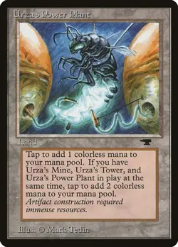 Urza's Power Plant (#84c) Antiquities HP MTG - Image 1