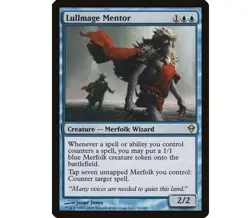 Lullmage Mentor MTG Zendikar NM - Image 1