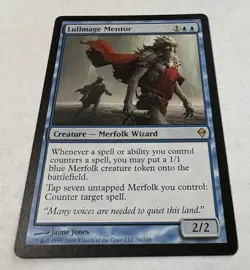 Lullmage Mentor MTG Zendikar NM - Image 2