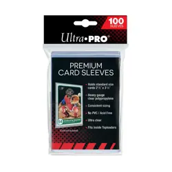 Ultra Pro Card Sleeves Premium Card Sleeves (100 Packs of 100) New - Image 1