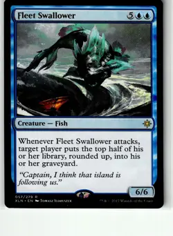 Fleet Swallower 57 Rare Ixalan Magic: The Gathering Lightly Played - Image 1