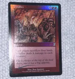 Wizards of the Coast Magic: The Gathering Wildfire 7th Ed Foil Rare English #228 - Image 1