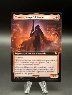 Vincent, Vengeful Atoner [Extended Art Foil] (NM) - MTG - Final Fantasy (ENG) - Image 1