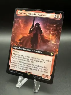 Vincent, Vengeful Atoner [Extended Art Foil] (NM) - MTG - Final Fantasy (ENG) - Image 3