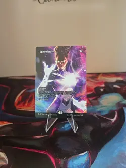 Magic The Gathering Ephemerate Borderless Marvel Mythic 0044 Captain Marvel - Image 1