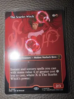 The Scarlet Witch - Borderless - Marvel MSH - NM - MTG Non Foil - Image 1
