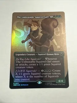 The Unbeatable Squirrel Girl (Borderless) Marvel Super Heroes Foil - Image 1