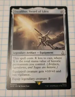 MTG Excalibur, Sword of Eden - Assassin's Creed Regular 72 R ACR - Image 1