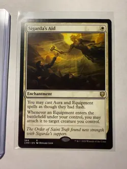 Sigarda's Aid - Commander Legends #384 MTG NM/M Near Mint/Mint - Image 1