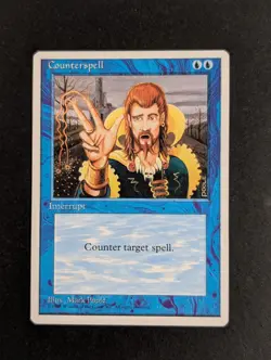 MTG Card - 1x Counterspell - Fourth Edition (4th) - NM/LP - Vintage - Magic 1995 - Image 2