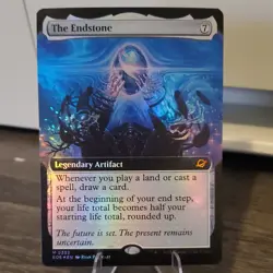 The Endstone Extended Art Edge of Eternities Magic The Gathering WOTC - Image 1